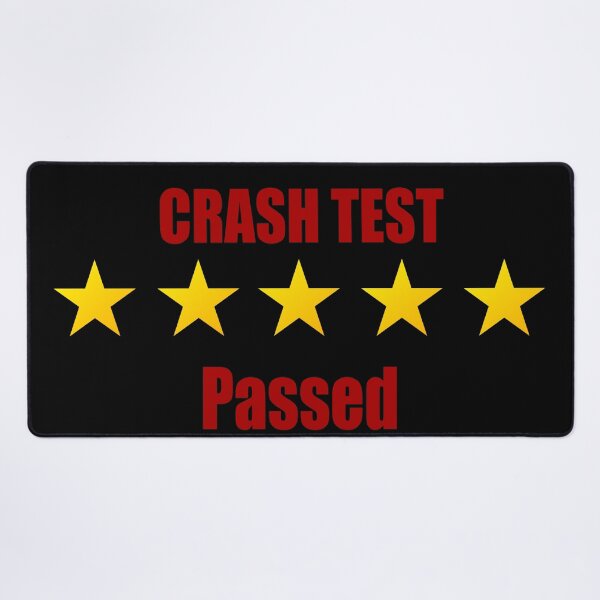 Item preview, Five stars to crash test picture designed and sold by Lacasadellora.