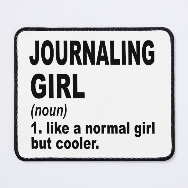 Item preview, journaling Girl Like A Normal Girl But Cooler,journaling Lovers Gift designed and sold by Dogs Geeky⭐⭐⭐⭐⭐.
