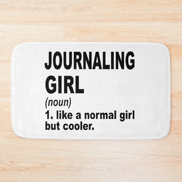 Item preview, journaling Girl Like A Normal Girl But Cooler,journaling Lovers Gift designed and sold by Dogs Geeky⭐⭐⭐⭐⭐.
