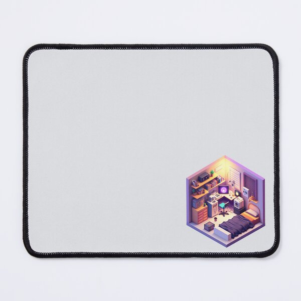 Item preview, Cyber Slumber, Isometric Room designed and sold by Slice-Of.
