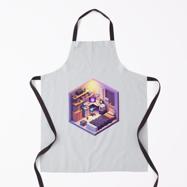 Item preview, Cyber Slumber, Isometric Room designed and sold by Slice-Of.