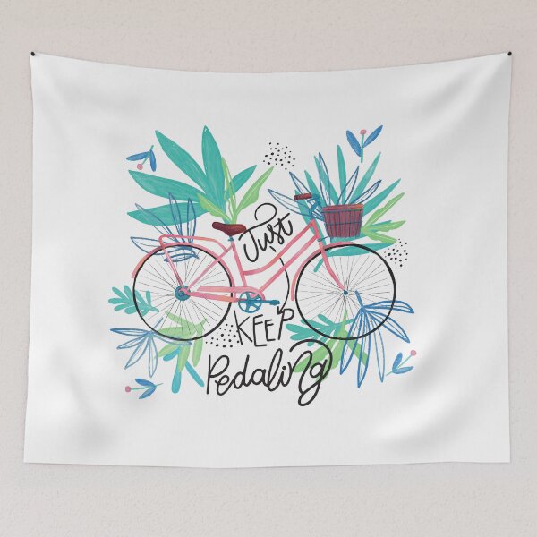 Item preview, Motivation _ Just Keep Pedaling designed and sold by AI-Collections.