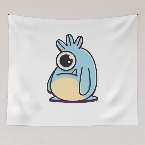 Item preview, hand drawn cartoon monster designed and sold by Urshirt1.