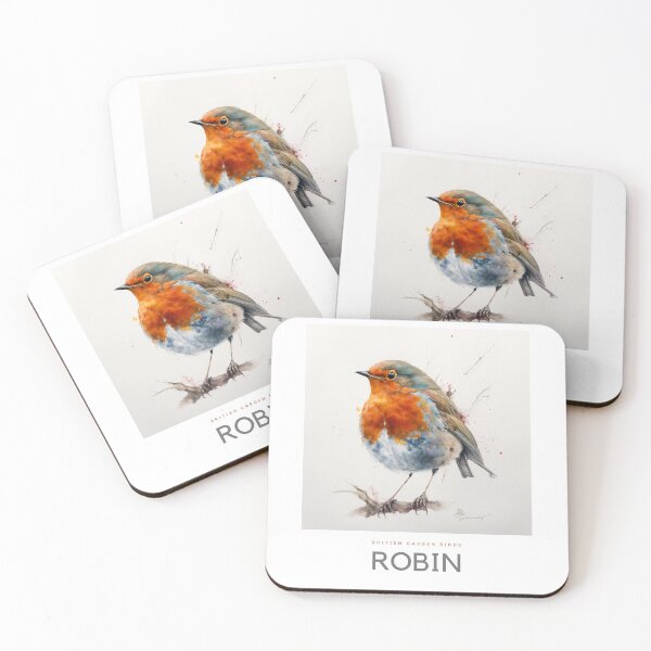 Item preview, British Garden Birds: Robin designed and sold by andreipopescu.