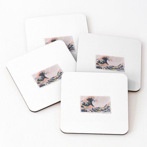 Item preview, Japanese Wave Sticker designed and sold by designolo.