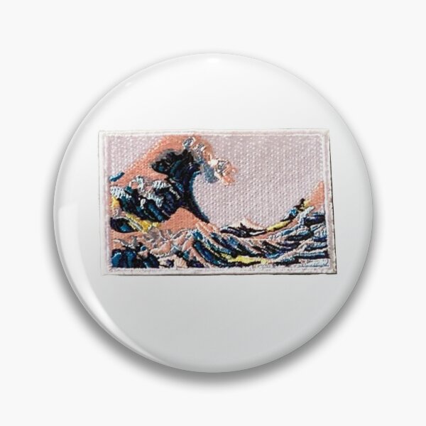 Item preview, Japanese Wave Sticker designed and sold by designolo.