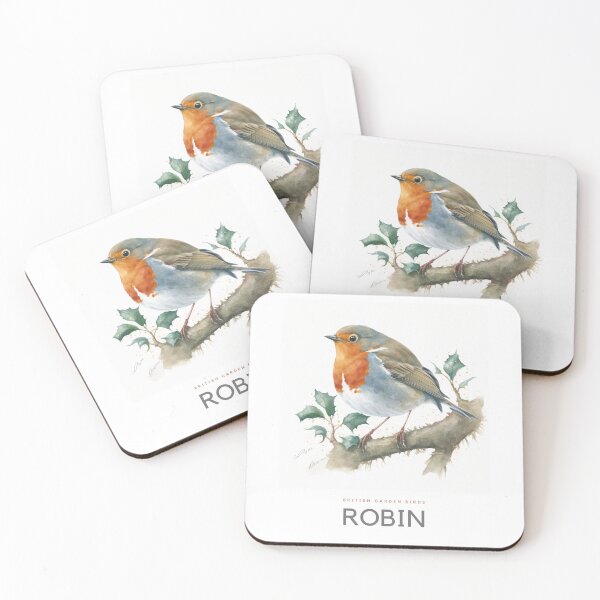 Item preview, British Garden Birds: Robin designed and sold by andreipopescu.