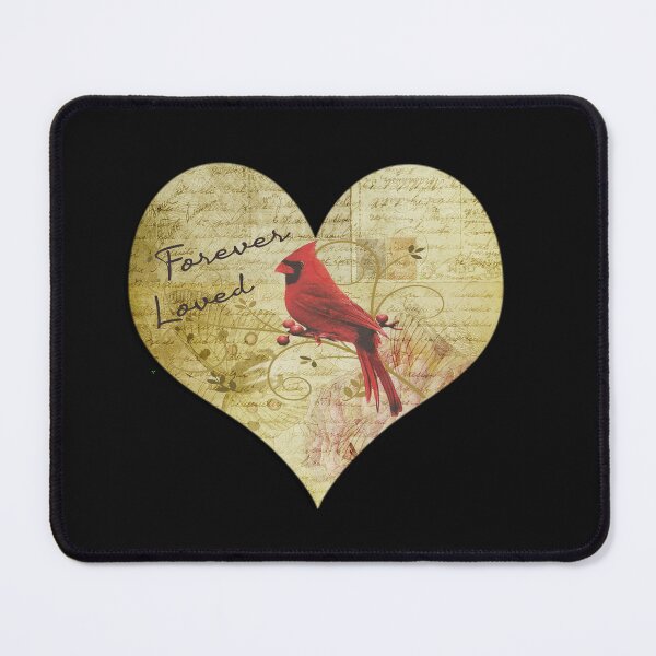 Item preview, Inspirational Quote Forever Loved Cardinal designed and sold by Cute & Sassy Custom Gifting Boutiques.