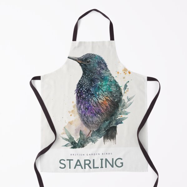 Item preview, British Garden Birds: Starling designed and sold by andreipopescu.