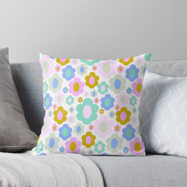 Item preview, 60s Flowers - Cosmic Pastel designed and sold by KBurnsArt.