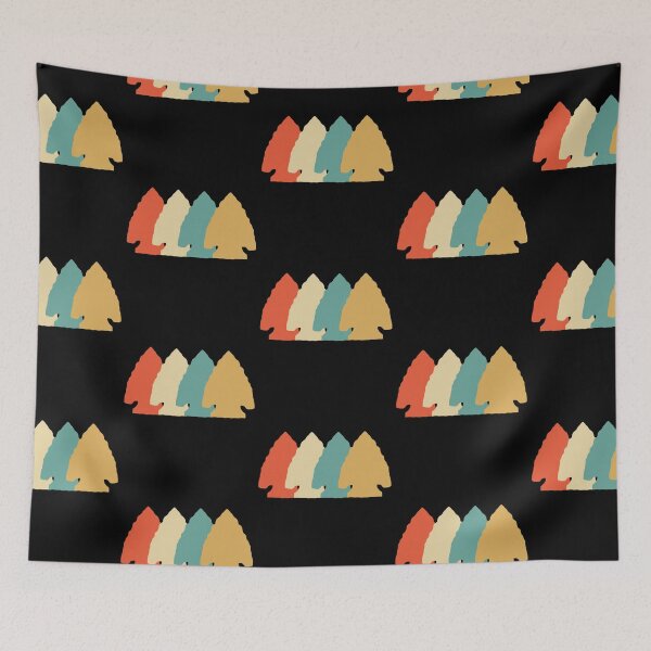 Item preview, Arrowhead Hunting Collecting Vintage Retro Art designed and sold by DomenicoBarone.