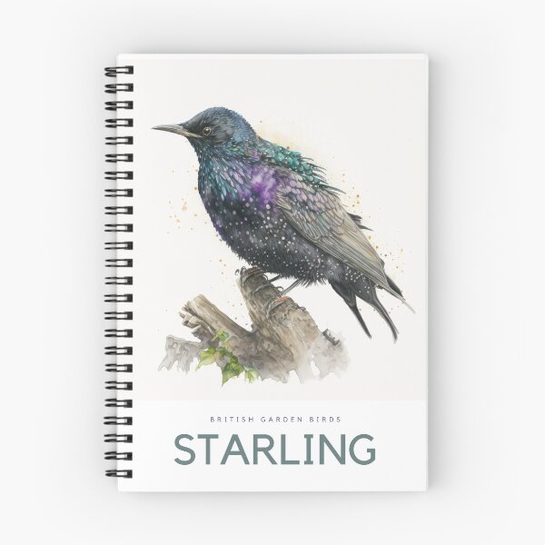 Item preview, British Garden Birds: Starling designed and sold by andreipopescu.