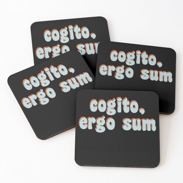 Item preview, cogito ergo sum designed and sold by blankshirt.