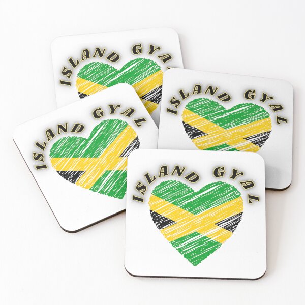 Item preview, Island Gyal Jamaica Heart designed and sold by SaintMari.