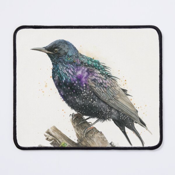 Item preview, British Garden Birds: Starling designed and sold by andreipopescu.