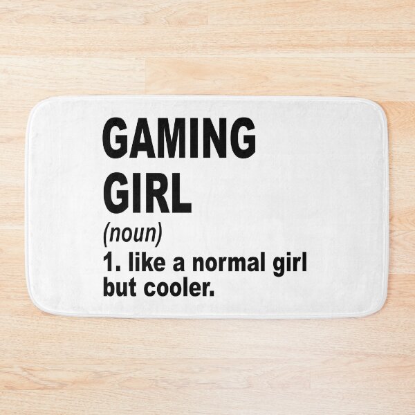 Item preview, gaming Girl Like A Normal Girl But Cooler,gaming Lovers Gift designed and sold by Dogs Geeky⭐⭐⭐⭐⭐.