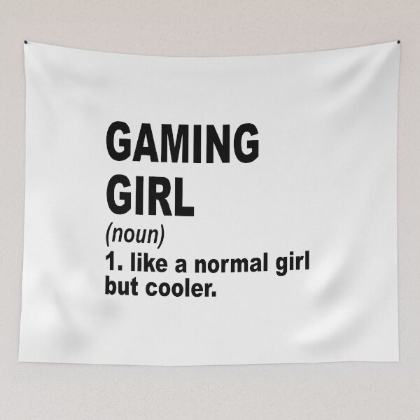 Item preview, gaming Girl Like A Normal Girl But Cooler,gaming Lovers Gift designed and sold by Dogs Geeky⭐⭐⭐⭐⭐.