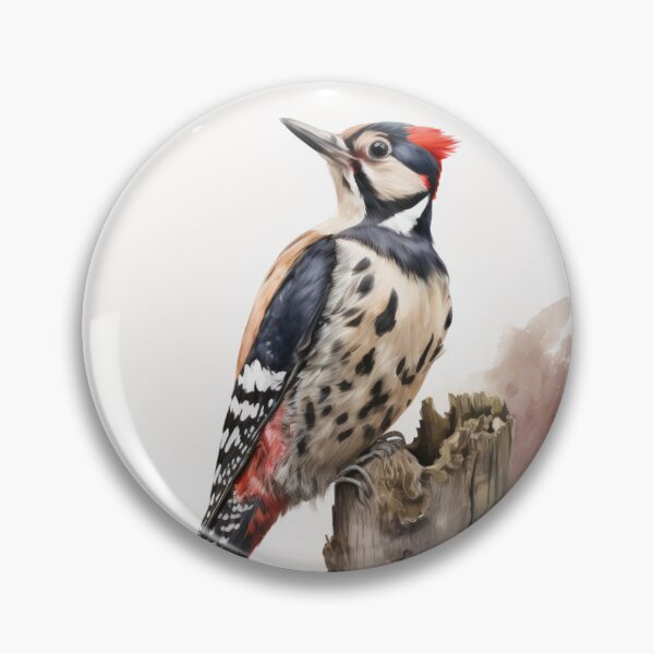 Item preview, British Garden Birds: Woodpecker designed and sold by andreipopescu.