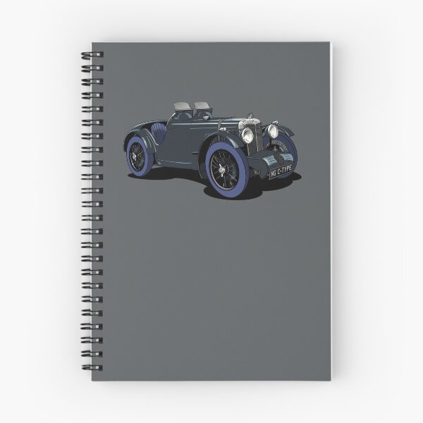 Item preview, MG C-Type vintage sports car designed and sold by Webazoot Industries - Car Art.