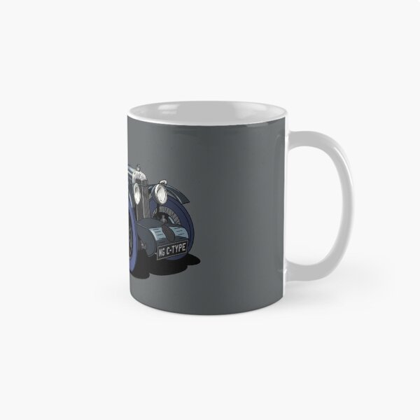Item preview, MG C-Type vintage sports car designed and sold by Webazoot Industries - Car Art.