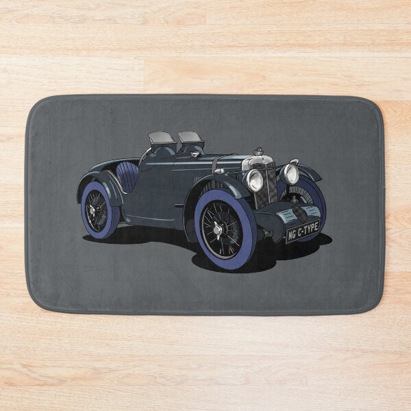 Item preview, MG C-Type vintage sports car designed and sold by Webazoot Industries - Car Art.