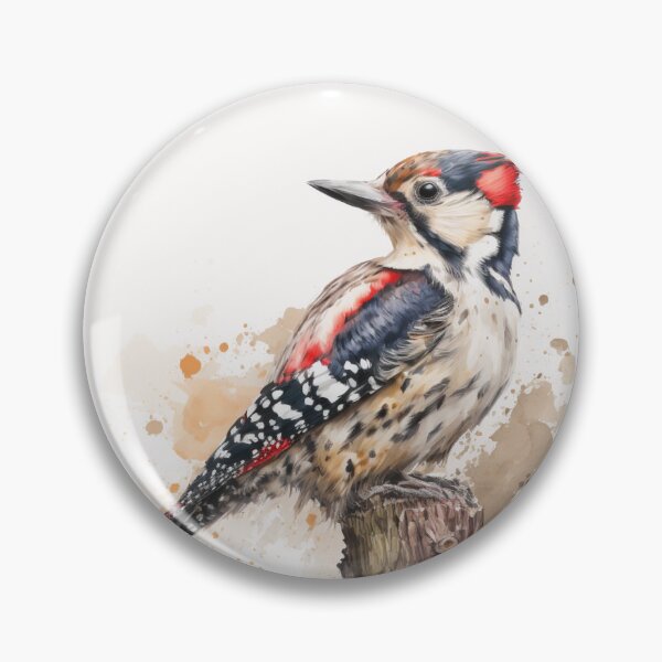 Item preview, British Garden Birds: Woodpecker designed and sold by andreipopescu.
