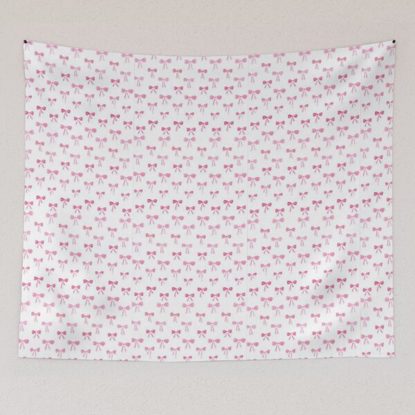 Item preview, Pink bows ribbons designed and sold by Pixiedrop.