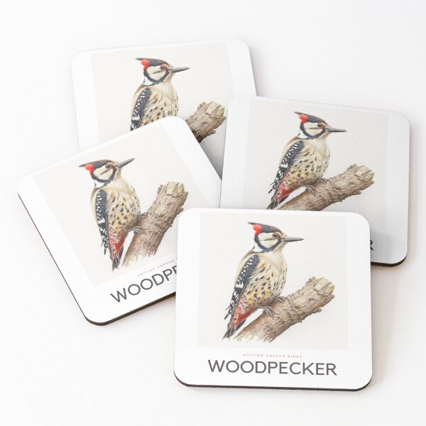Item preview, British Garden Birds: Woodpecker designed and sold by andreipopescu.