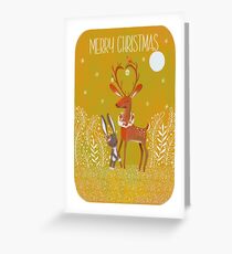 Winter friends Greeting Card