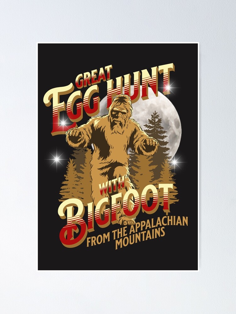 Undefeated Easter Egg Hunt Champion Bigfoot Easter Shirt
