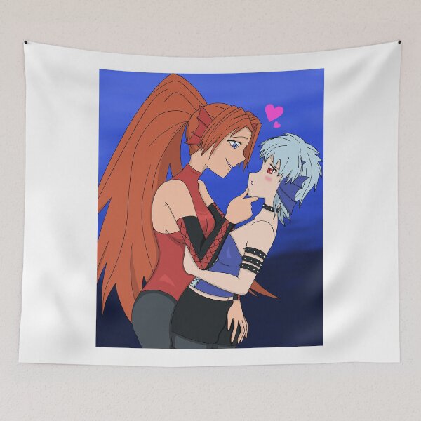 Item preview, Sheshe and Mimi Embracing designed and sold by SymiaChaos.