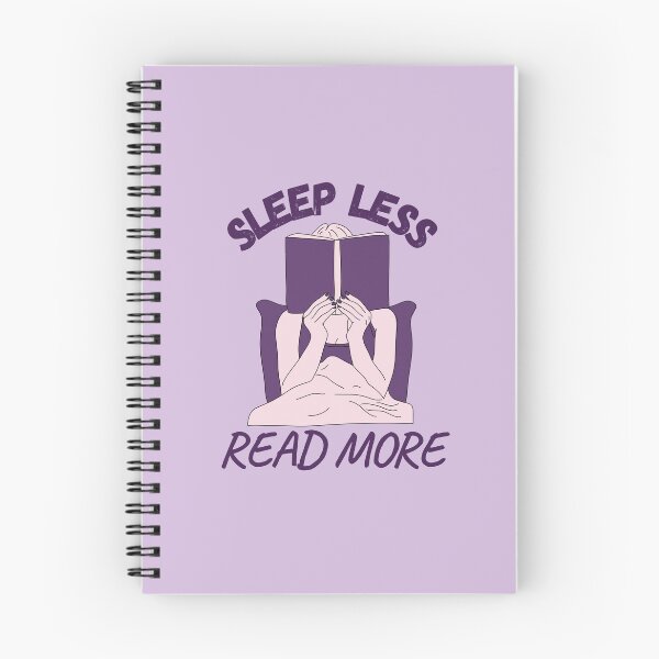 Item preview, Sleep Less Read More Purple designed and sold by marlynlove.