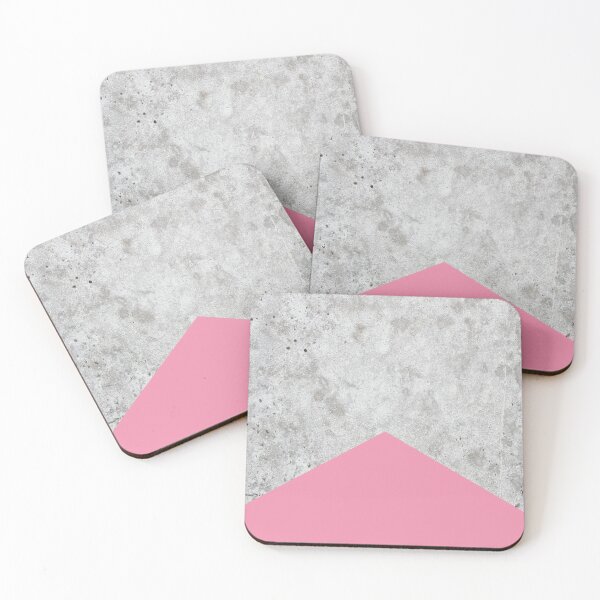 Item preview, Geometric Concrete Arrow Design - Pink #329 designed and sold by Natural Collective.