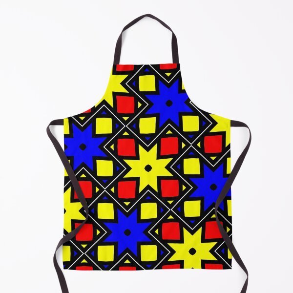 Item preview, Pythagorean abstract primary colors pattern designed and sold by aapshop.