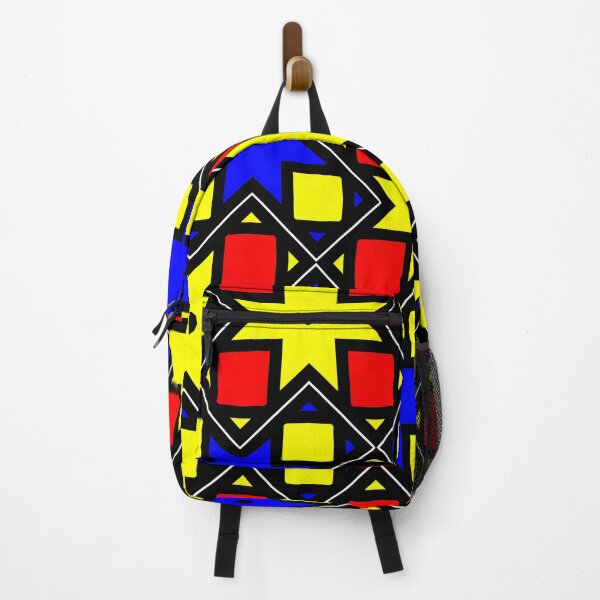 Item preview, Pythagorean abstract primary colors pattern designed and sold by aapshop.