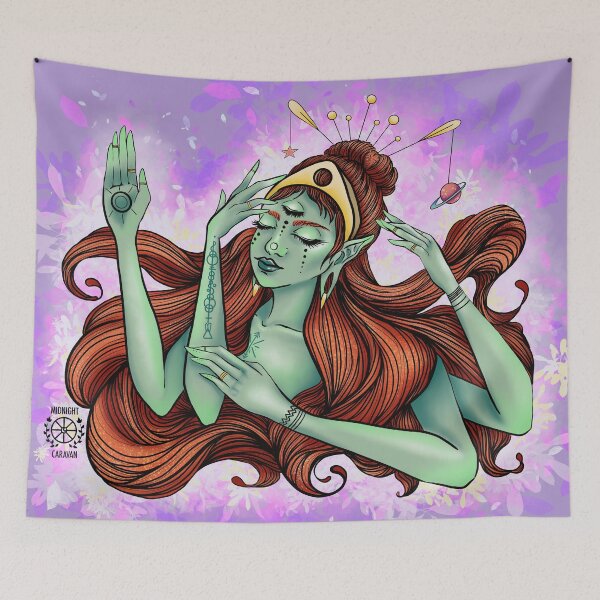 Item preview, Galactic Guardian in color designed and sold by MidnightCaravan.