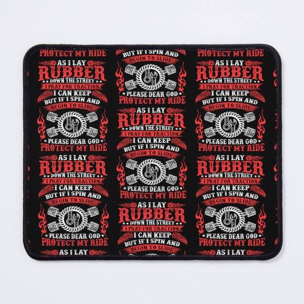 Item preview, As I Lay Rubber Down The Street Love Racing designed and sold by DomenicoBarone.