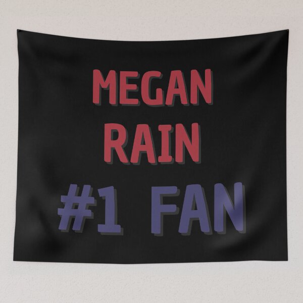 Item preview, Megan Rain - #1 Fan designed and sold by Rybariuns.