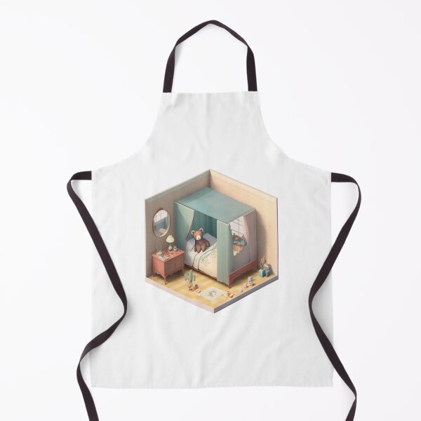 Item preview, The Bear Room, Isometric Room designed and sold by Slice-Of.