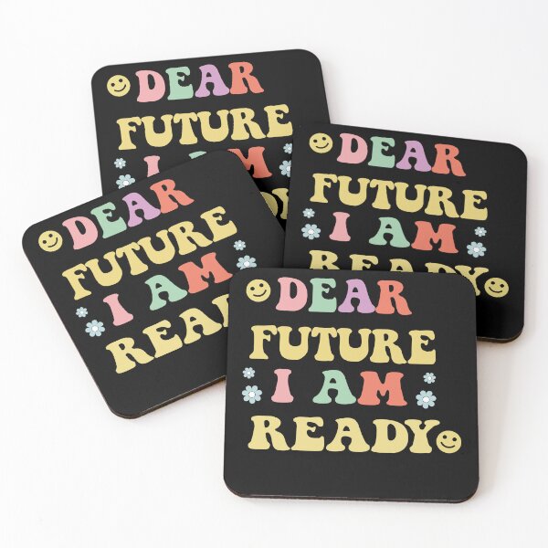 Item preview, Dear Future I Am Ready, New Years Eve Party, Motivational Quotes designed and sold by Hottshirtdesign.