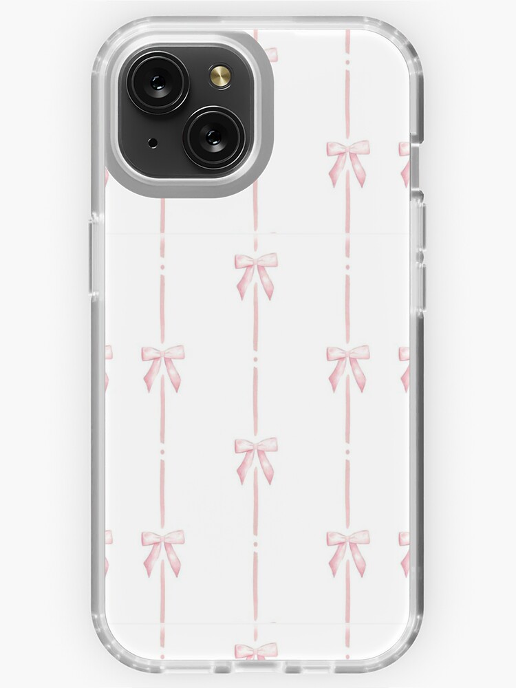 Pink ribbon bows coquette | iPad Case & Skin