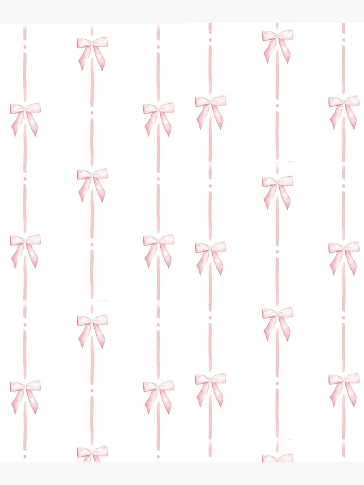 Pink Coquette ribbon bow doodle hand drawn 36134142 PNG