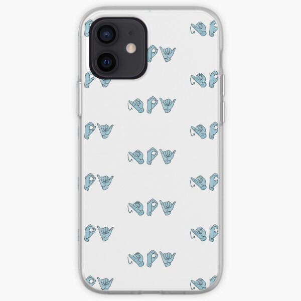 Joy ASL in blue iPhone Soft Case