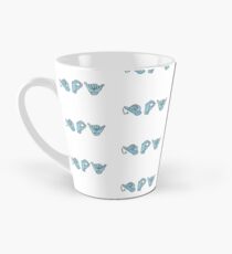 Freude ASL in blau Tasse (konisch)