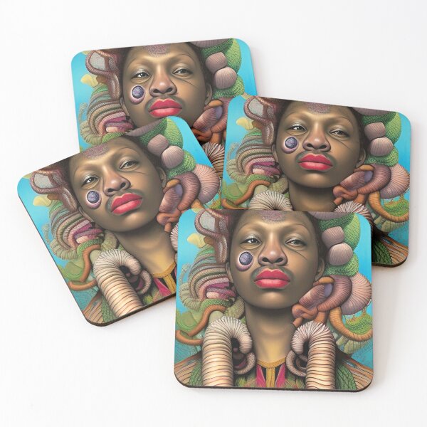 Item preview, Medusa Fear of The Black Woman designed and sold by LoveLightGifts.