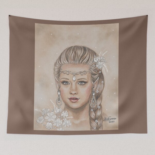 Aperçu de l'œuvre Princesse Aria créée et vendue par LindaSayeghArt.