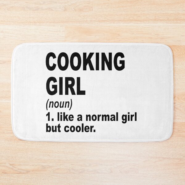 Item preview, cooking girl like a normal girl but cooler, cooking Girl, cooking Mom designed and sold by Dogs Geeky⭐⭐⭐⭐⭐.