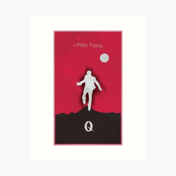 Queens of the stone age - I appear missing art (Tall) Art Print