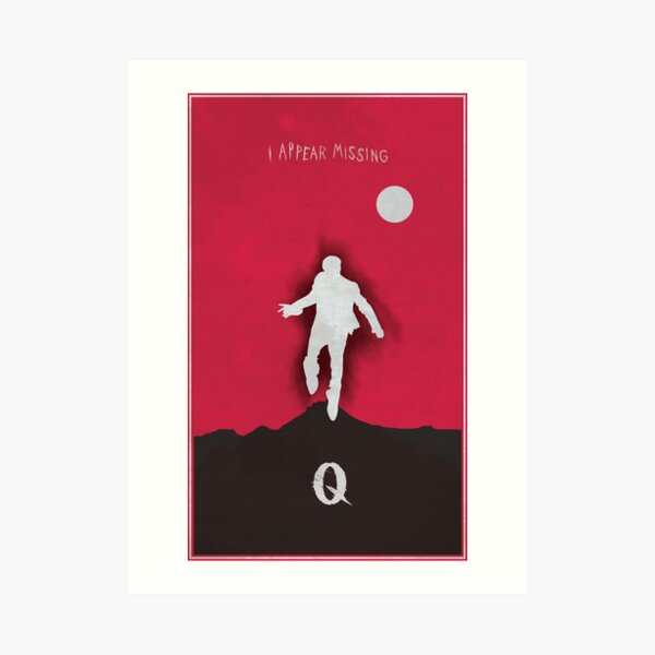 Queens of the stone age - I appear missing art (Tall) Art Print