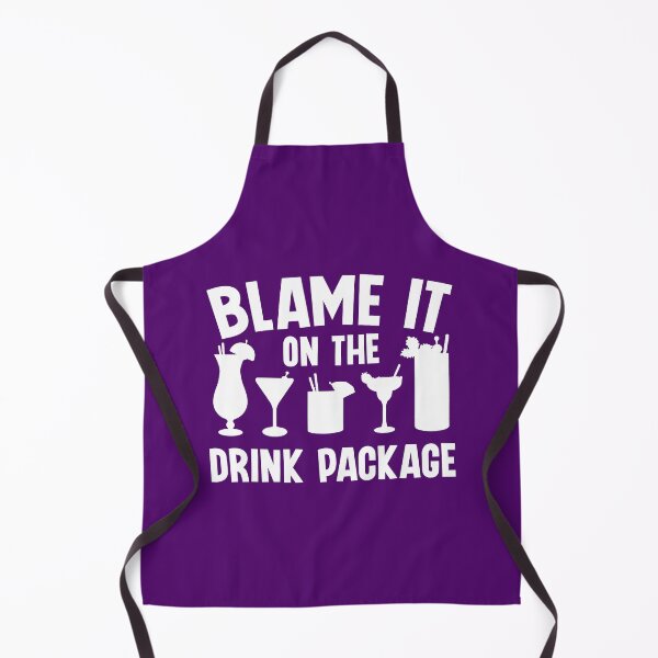 Item preview, Blame It On The Drink Package. Funny Cruise Quote, Vacation Quote, Family Cruise designed and sold by DesignHouse07.